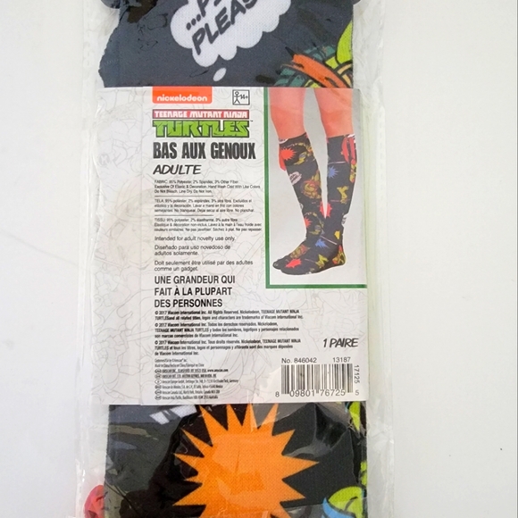 Teenage Mutant Ninja Turtles Knee High Socks - Picture 4 of 4